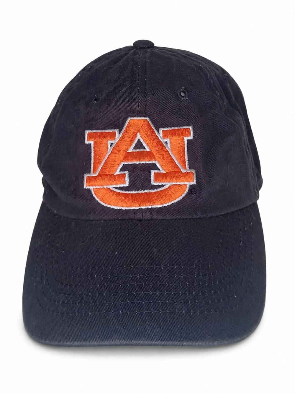 Captivating Auburn Tigers AU Logo Navy Adjustable Cap